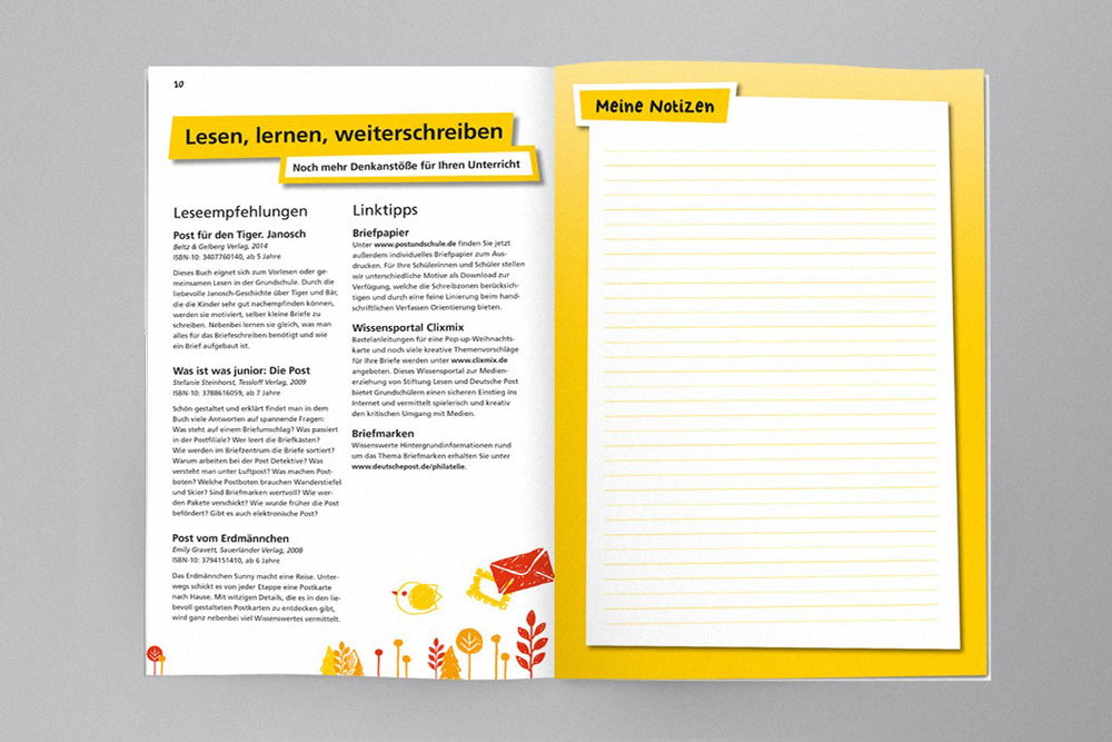 Post und Schule / Deutsche Post / MetaDesign / Dennis Meier-Schindler